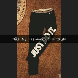 Nike Dri-FIT workout pants ( size small )