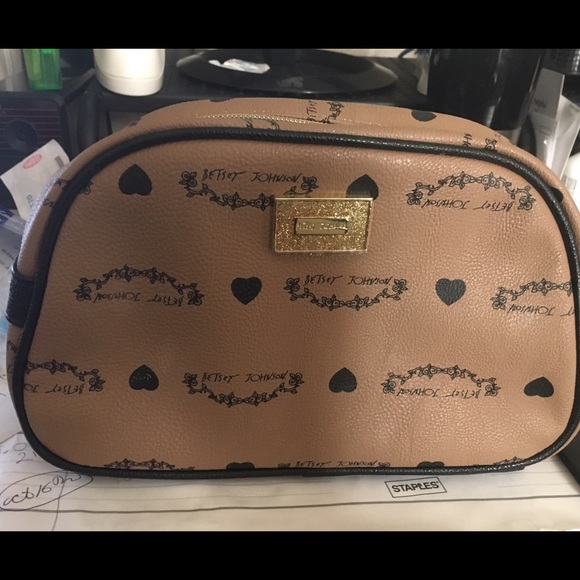 Betsy Johnson make-up Bag-on sale this weekend