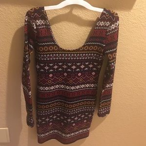 Long sleeve forever 21 dress