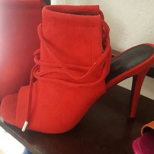 Brand new. Red heels