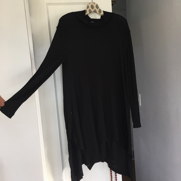 Free people mock neck tunic M