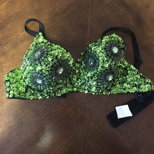 Beaded bra