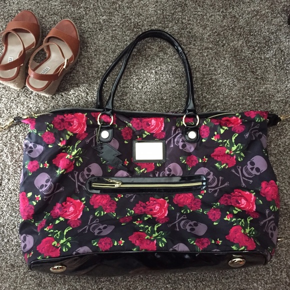 BETSEY JOHNSON TRAVEL/WEEKEND BAG