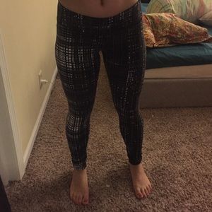 Black and white leggings