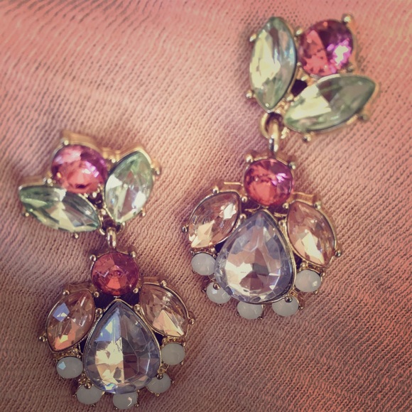 Anthropologists Swarovski crystal earrings