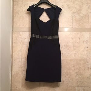 Guess Classic Navy Blue Dress