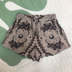 Cleobella High Waisted Fabric Shorts
