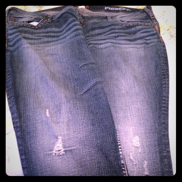 Silver jeans