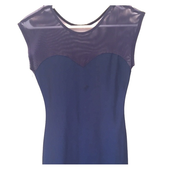Blue American Apparel Body Con Dress