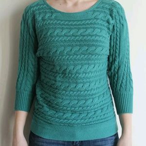 Women's Banana Republic Teal Sweater Size XS