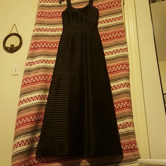 Elegant Black Gown by BCBG