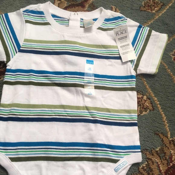 The children's place size 12 month onesie nwt