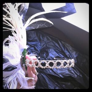 Gatsby style headpiece -- handmade