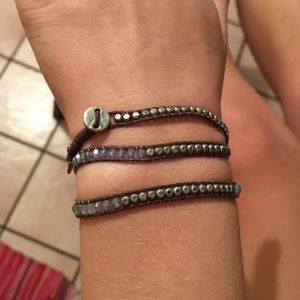 American Eagle Beaded Wrap Bracelet