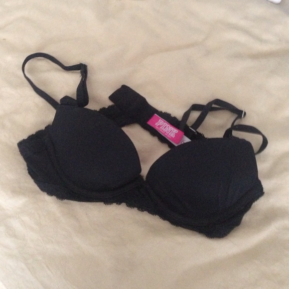 VS Pink 32AA black bra never worn