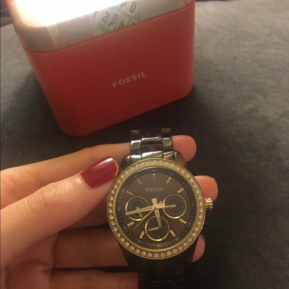 Fossil Tortoise Shell Watch