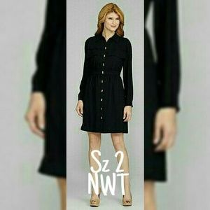 Antonio Melani navy NWT SZ 2 dress