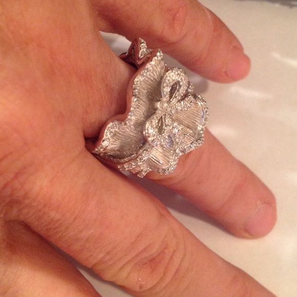 🤑SOLID STERLING and CZ RING. NWT. 🤑 REDUCED - Picture 3 of 3