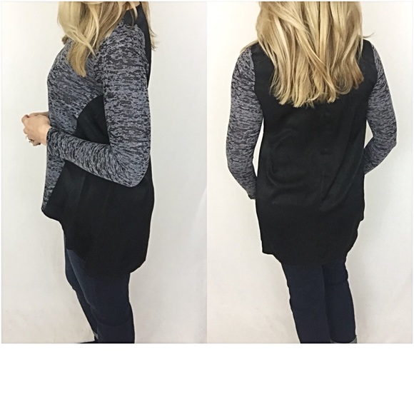 🔴PRICEDROP🔴Burnout Hi Low Tunic Black Gray S - Picture 3 of 7