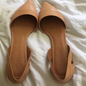 Never worn Madewell flats