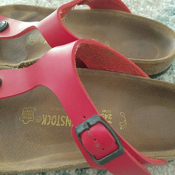 Birkenstock Shoes - Red Apple Birkenstock (size 38)