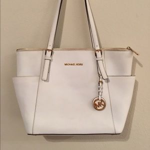 White Michael Kors bag!