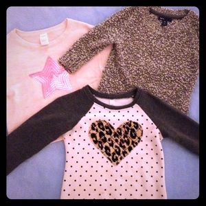 3 sweatshirts size 6