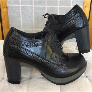 Dr. Martens High Heeled Oxfords- Tiana