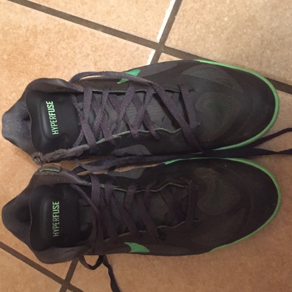 Nike Hyperfuse basketball shoes!