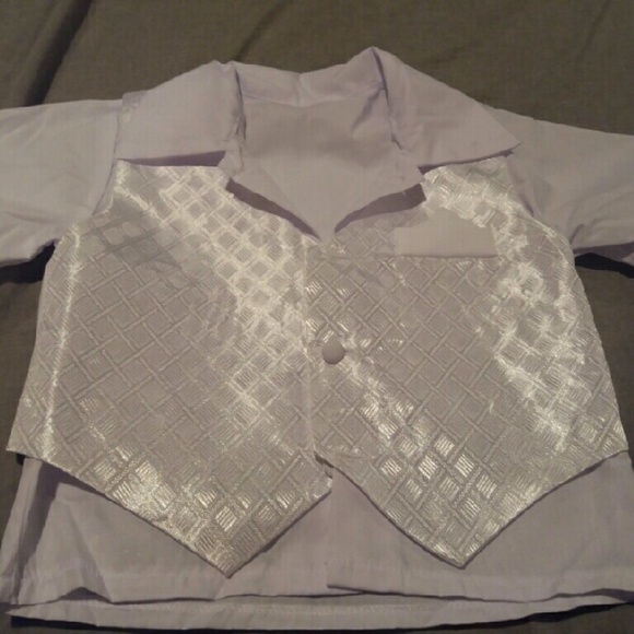 5pc boys baptismal outfit - Picture 3 of 4