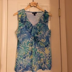 Chaps XL Flowy Flower Tank