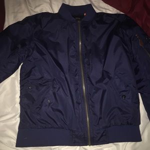 Navy Blue Bomber