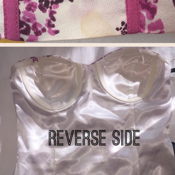 Bebe Floral Bustier - Picture 4 of 4