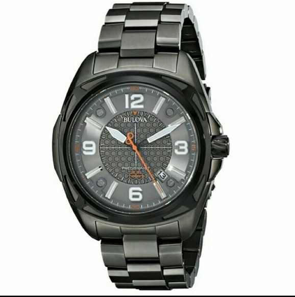 LEFT IN STOCK) Bulova Precisionist Gunmetal