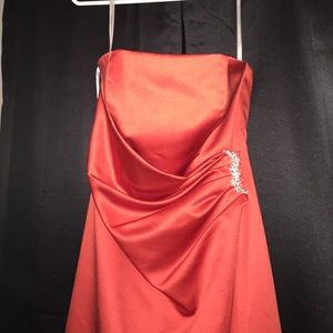 David's Bridal bridesmaid dress