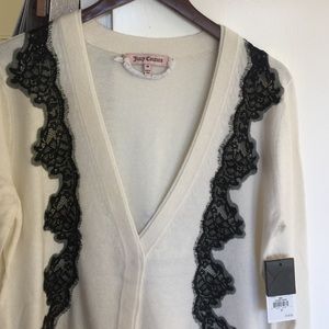 Juicy Couture White cardigan