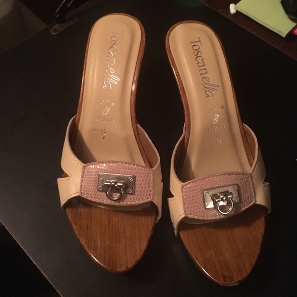 Two inch slip on shoes