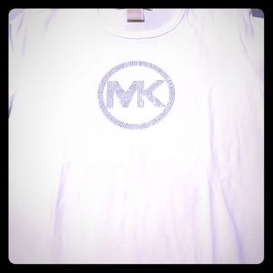 Michael Kors Logo Sparkle T-Shirt