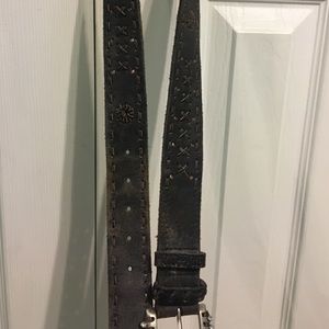 Black Miss Me belt