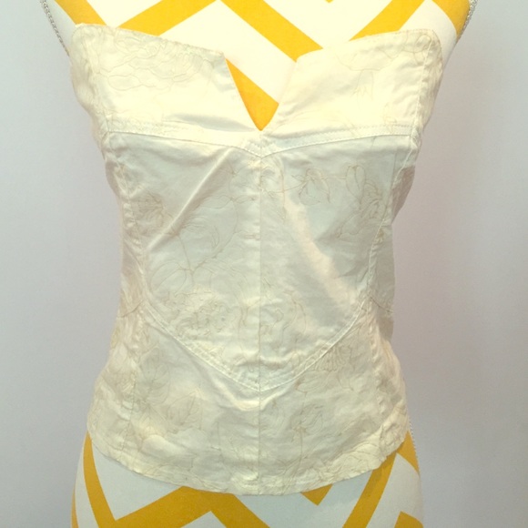 Hand Painted Bustier - Picture 1 of 4
