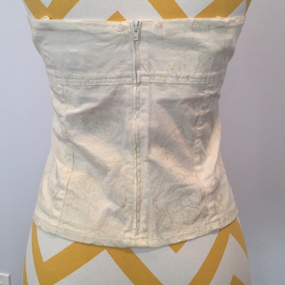 Hand Painted Bustier - Picture 2 of 4