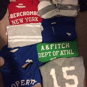 Abercrombie and Fitch Bundle size XL, L and XXL