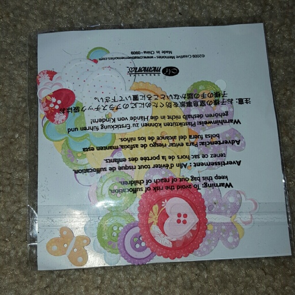 Creative memories delight paper buttons