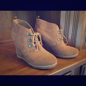 Steve Madden Wedge Ankle Booties