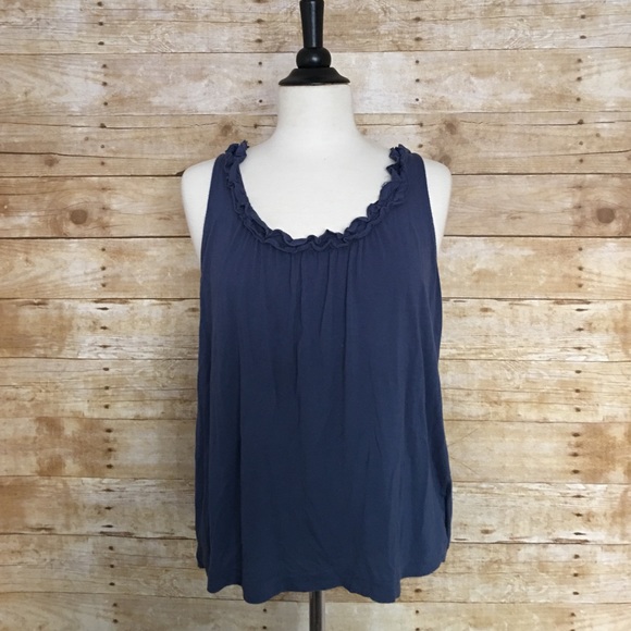 Ruffled tank top