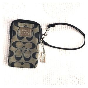 Coach wristlet