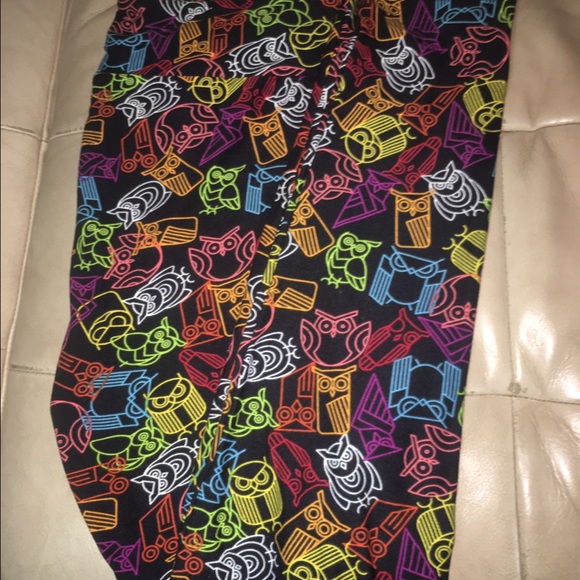 Lularoe tc owl leggings NWT