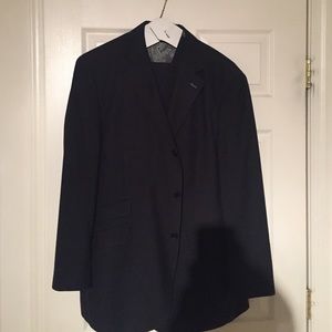 Black and silver Steve Harvey suit3 piece