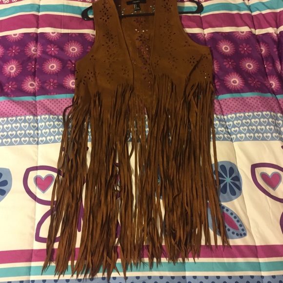 Forever 21 brown vest