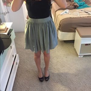Silk Anthropologie Skirt with Pockets